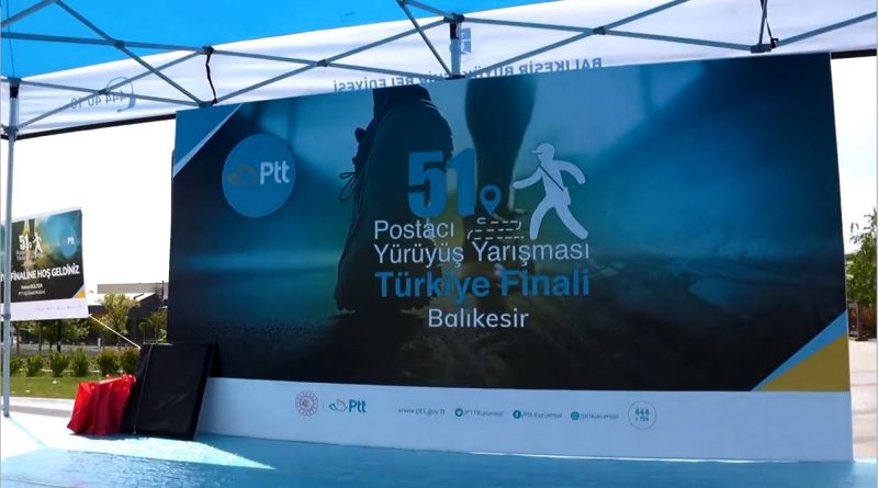 Balıkesir’de düzenlenen 51. Postacı Yürüyüş Yarışması Türkiye Finali büyük bir mücadeleye sahne oldu
